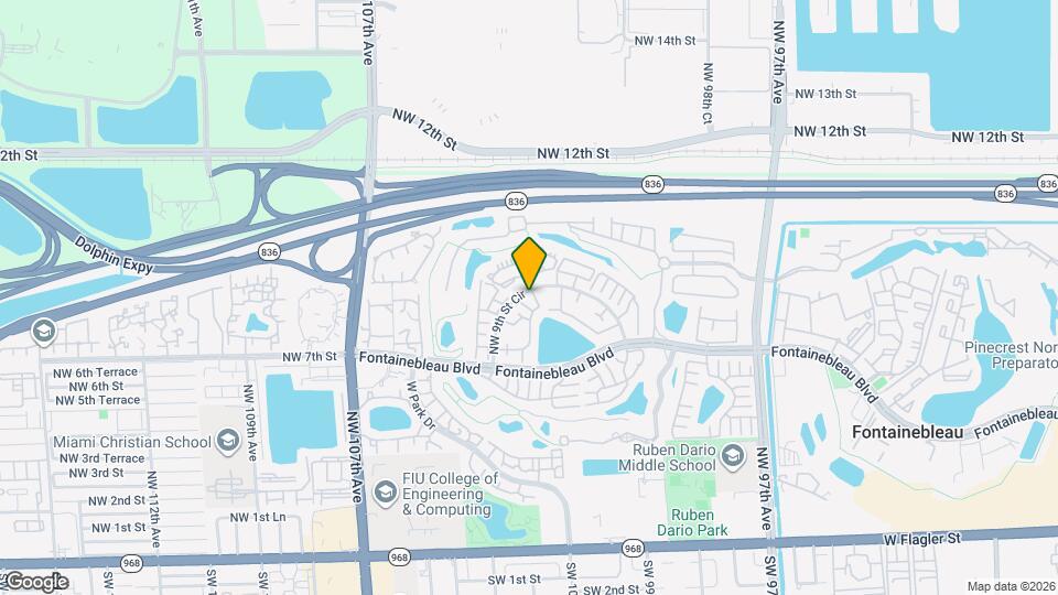 10284 NW 9th St Cir Map and Location Details