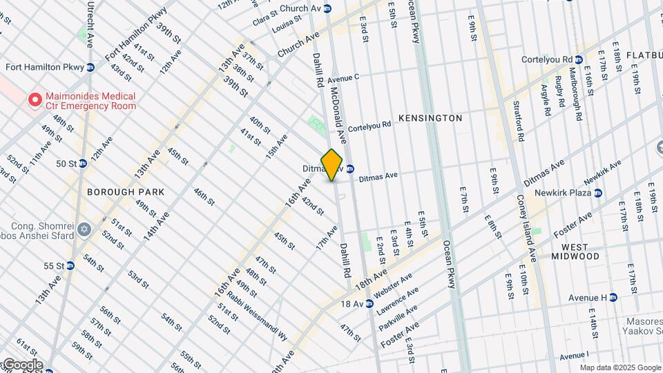 1640 40th St Mapa y Detalles de la Ubicación