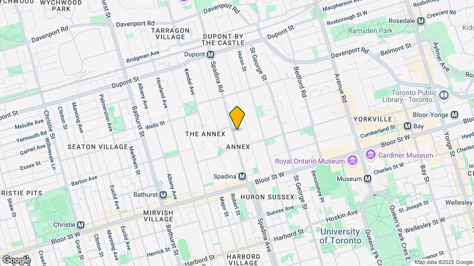 71 Spadina Rd Map and Location Details