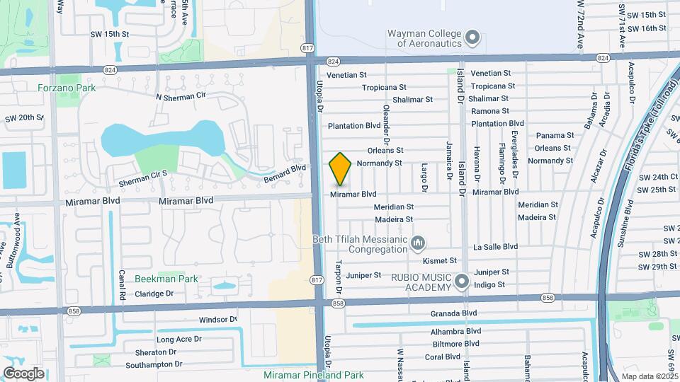 2441 Tarpon Dr Map and Location Details