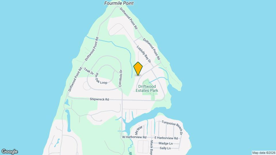 138 S Harborview Rd Map and Location Details