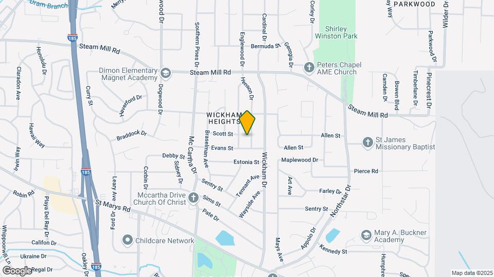 341 Henson Dr Map and Location Details
