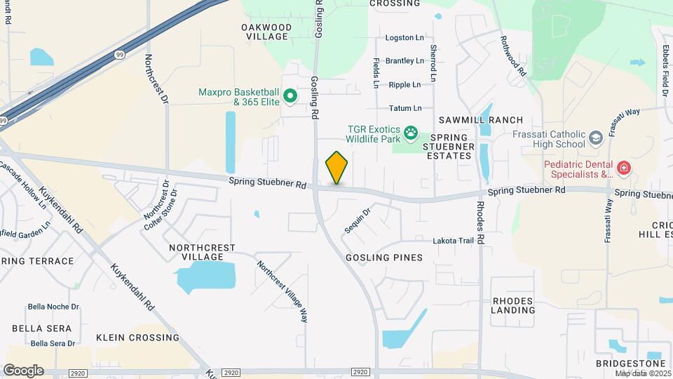5757 Spring Stuebner Rd Map and Location Details