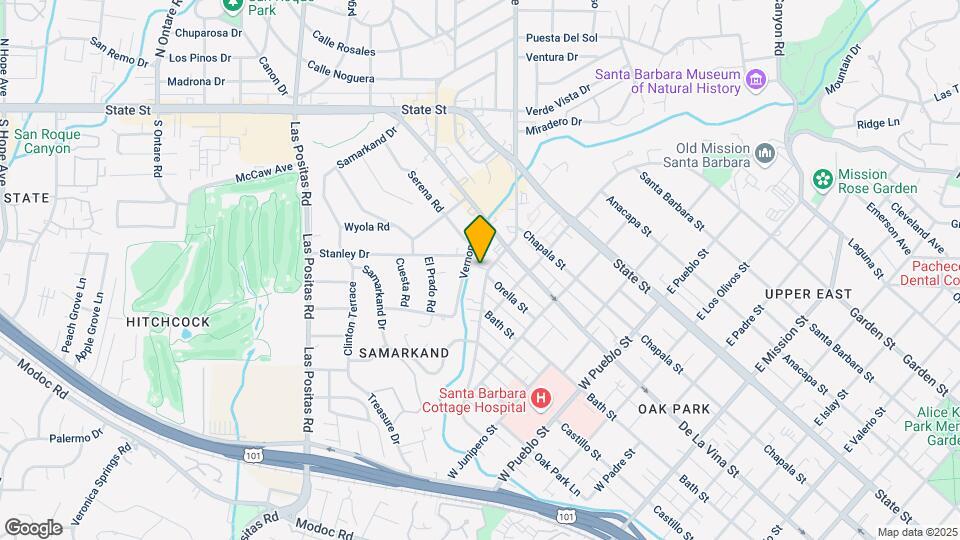 230 W Alamar Ave Mapa y Detalles de la Ubicación