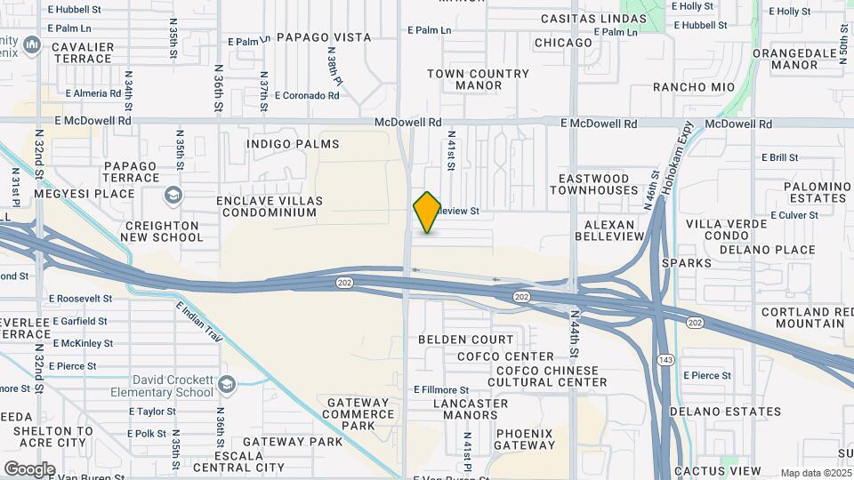 4016-4018 E Portland St Mapa y Detalles de la Ubicación