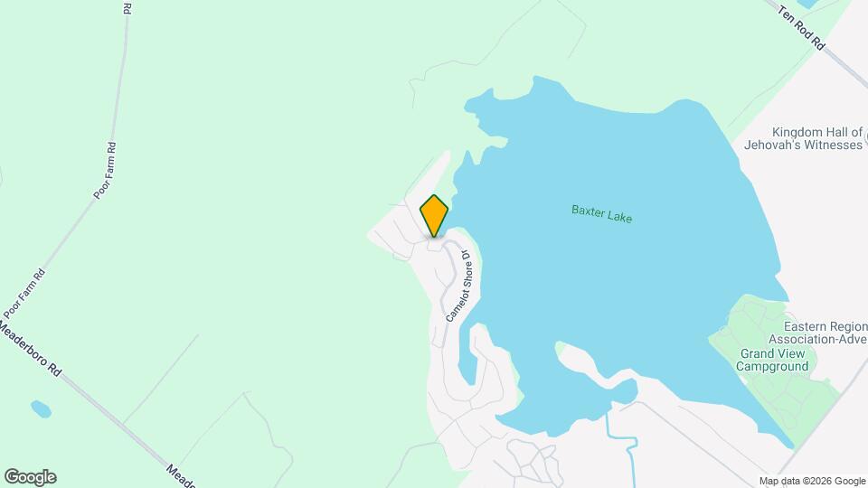 300 Camelot Shore Dr Mapa y Detalles de la Ubicación