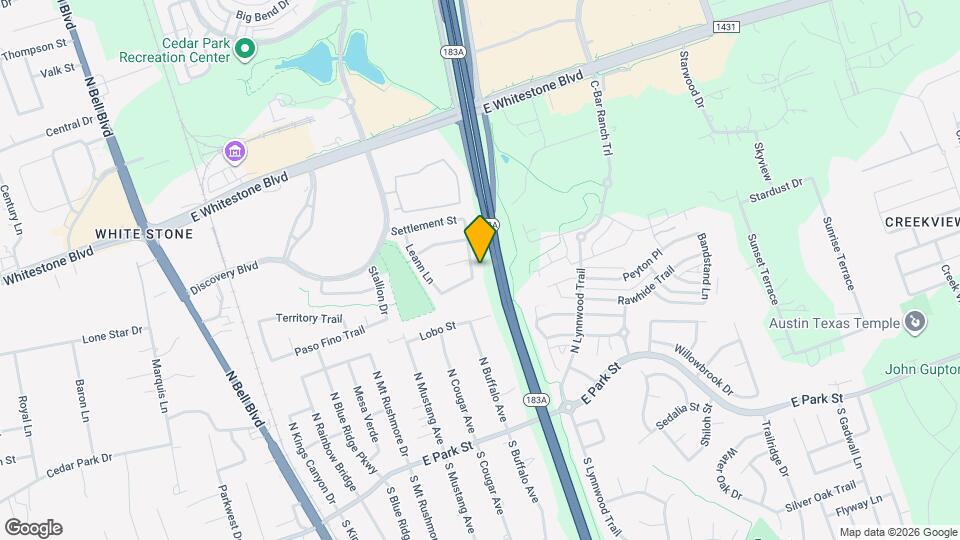 807 Settlement St Map and Location Details