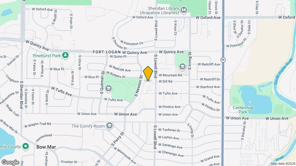 4527 S Lowell Blvd Map and Location Details