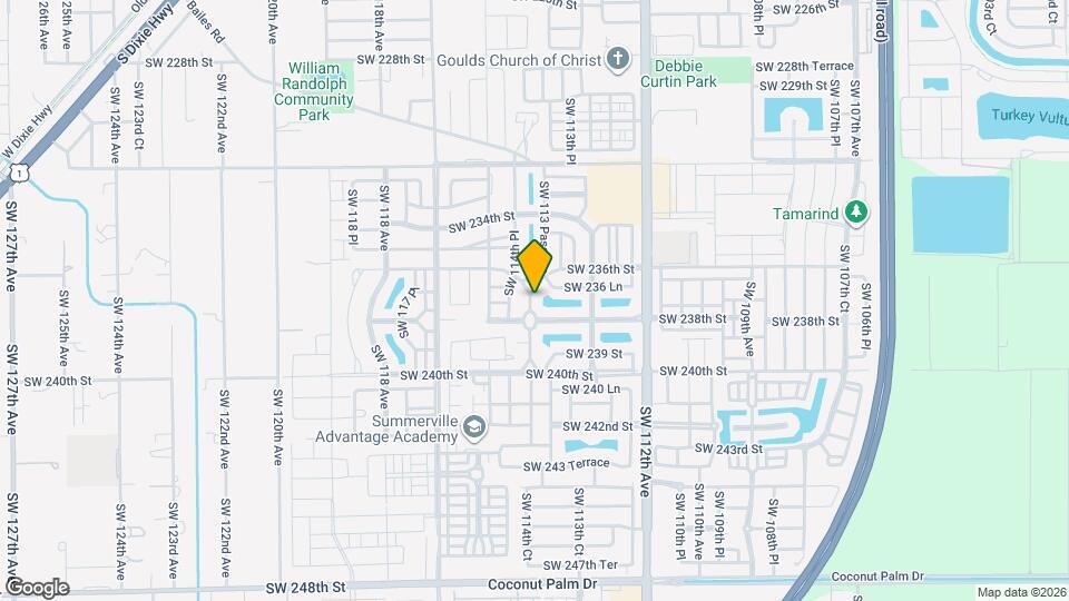 23715 SW 114th Ct Mapa y Detalles de la Ubicación