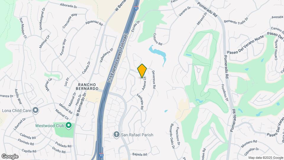 17645 Rienzi Pl Map and Location Details