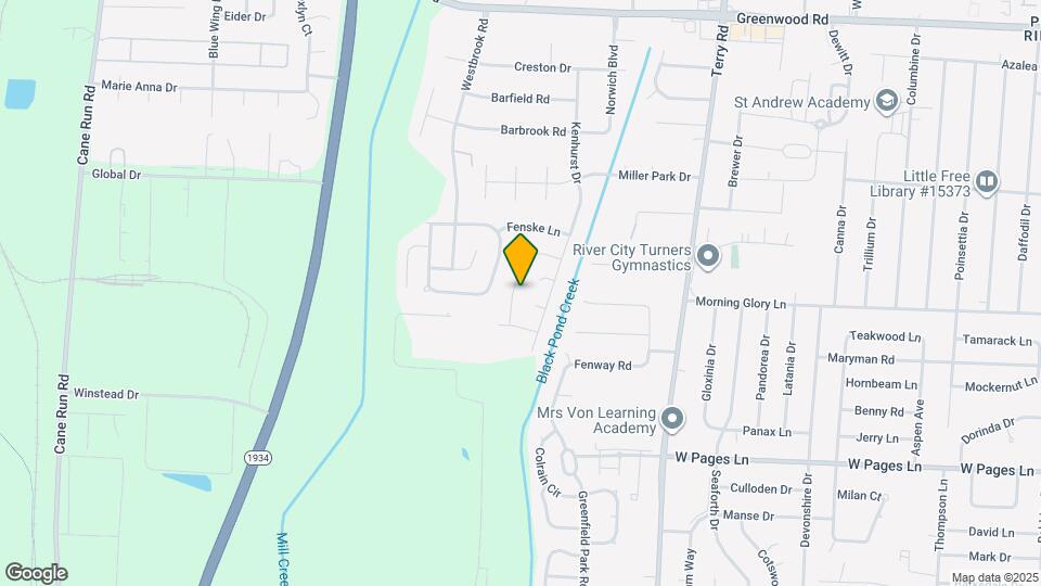 9625 Combs Ln Mapa y Detalles de la Ubicación