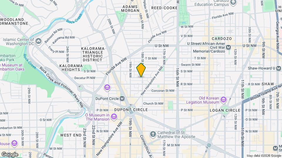1724 18th St NW Map and Location Details