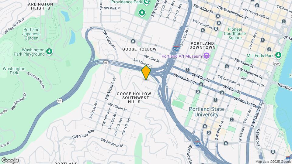 1524-1526 SW Montgomery St Map and Location Details