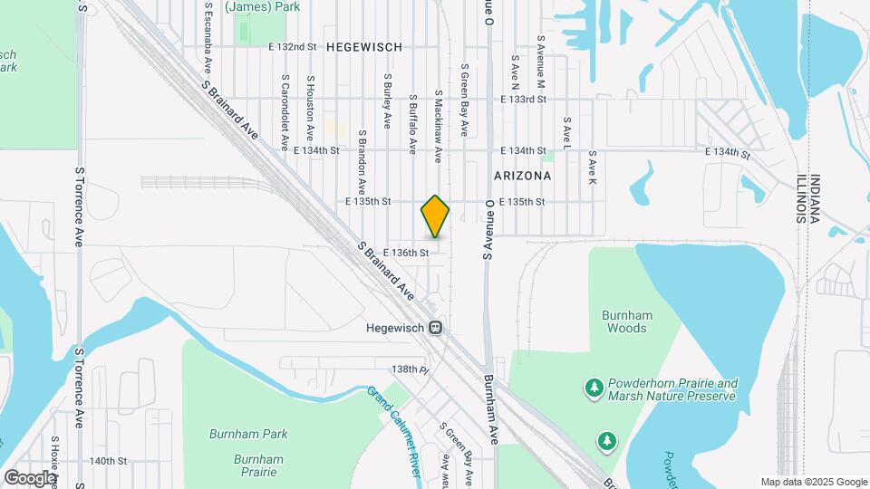 3324 E 136th St Map and Location Details