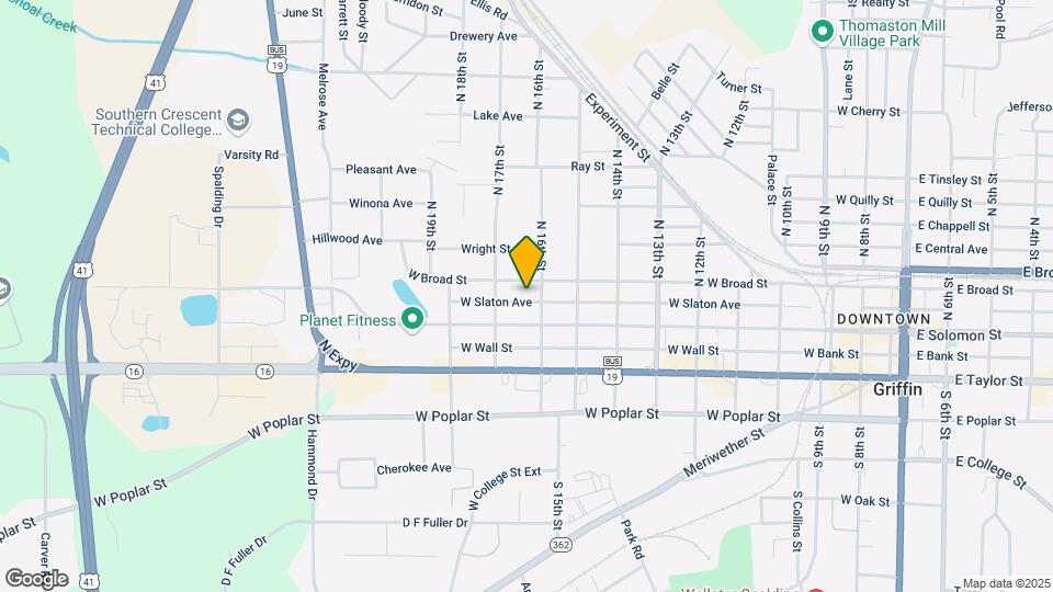 1011 W Slaton Ave Mapa y Detalles de la Ubicación