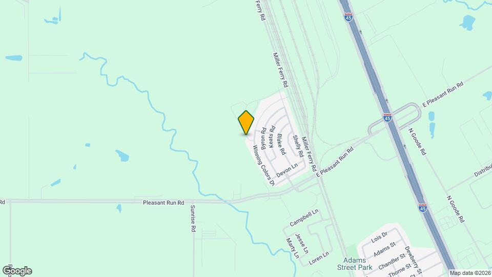 1007 Keswick Rd Map and Location Details