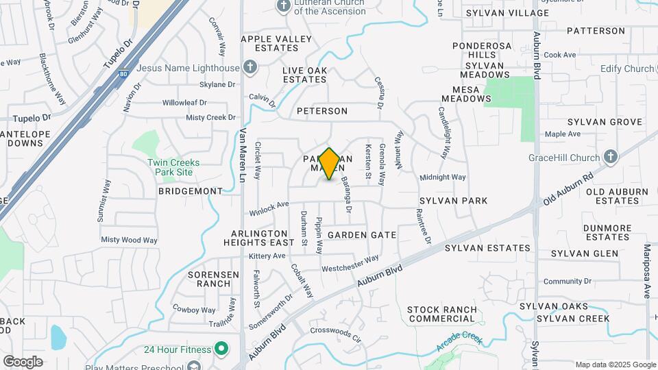 7005 Regan Ct Map and Location Details