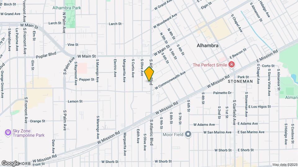 221 S Atlantic Blvd Map and Location Details