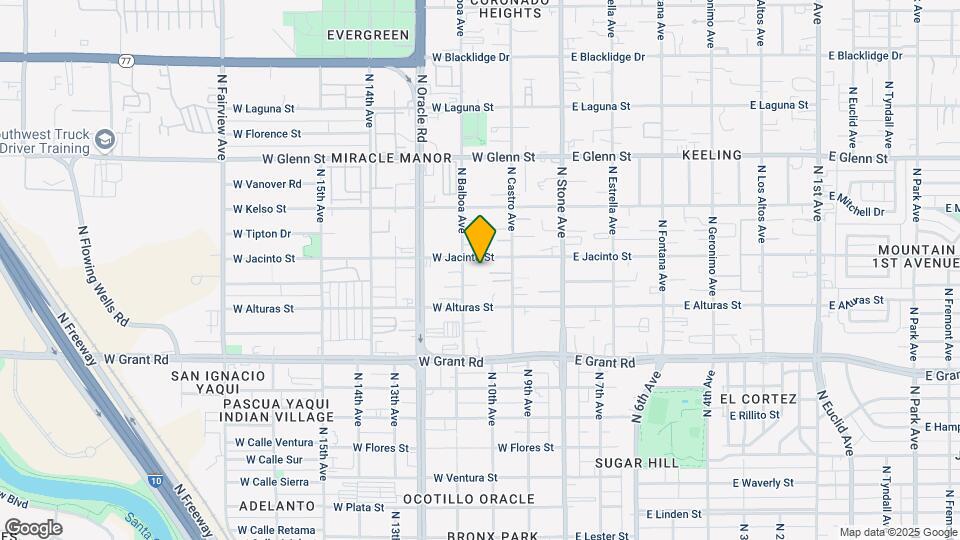 235 W Jacinto St Map and Location Details