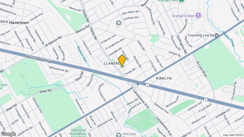 7 E Park Rd Mapa y Detalles de la Ubicación