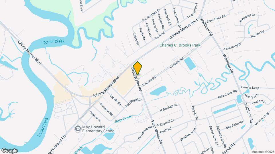 302 Larbre Rd Map and Location Details