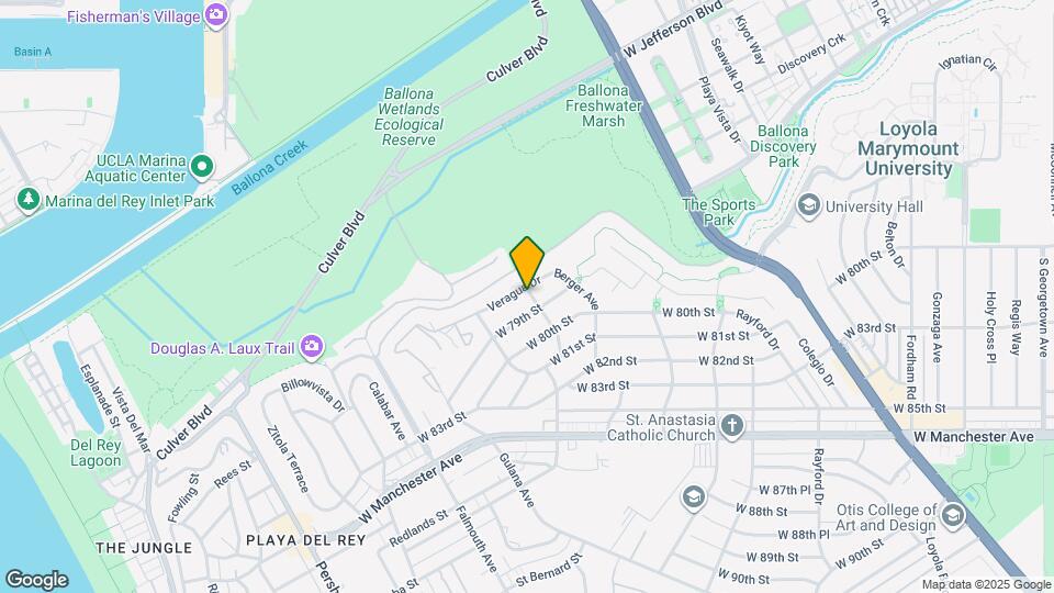 7800 Veragua Dr Map and Location Details