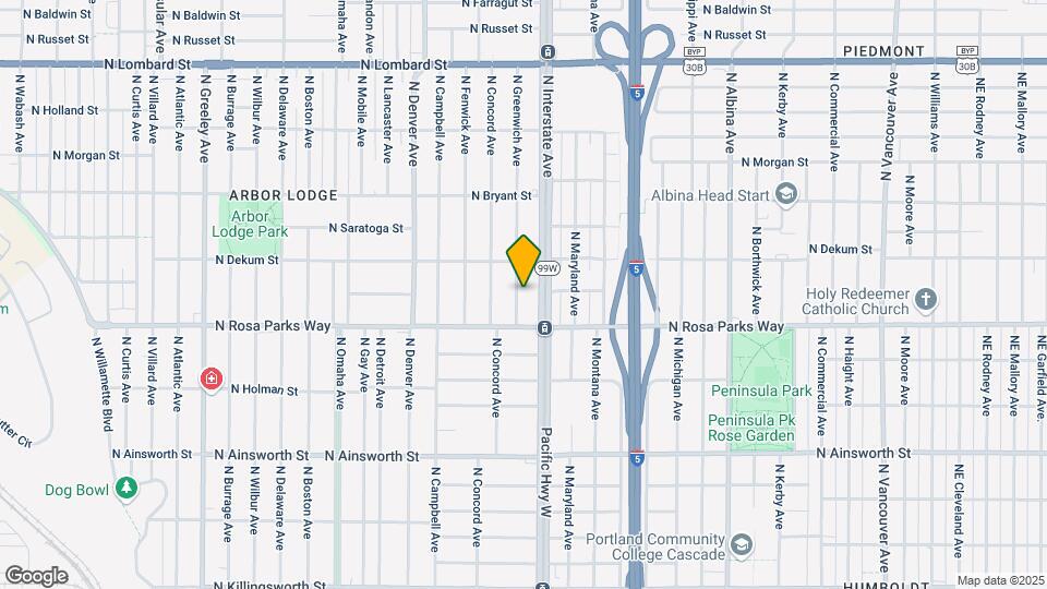 6580 N Greenwich Ave Map and Location Details