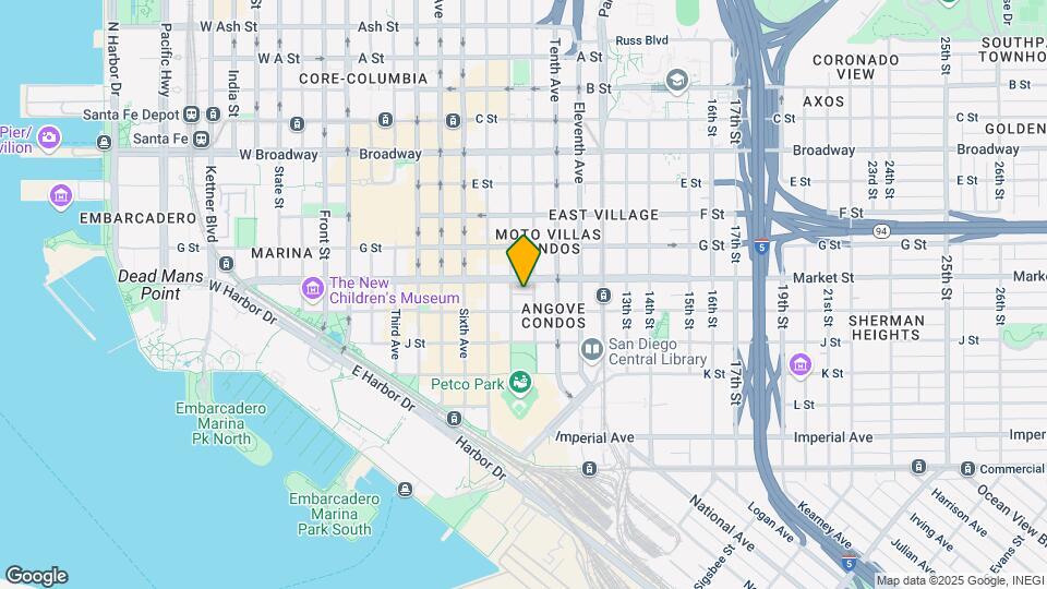 840 Island Ave Map and Location Details