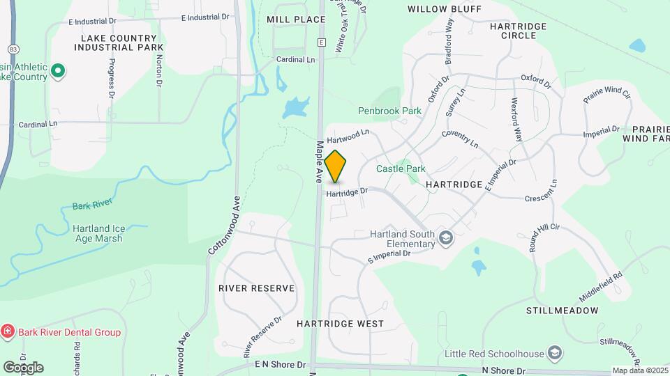 314 Hartridge Dr Map and Location Details