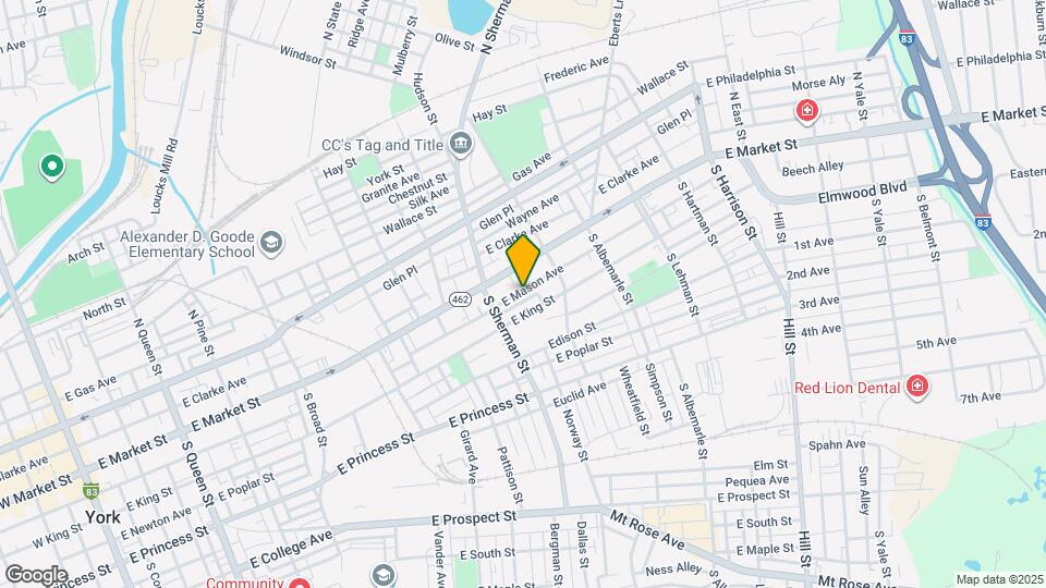 819 Donnelly St Map and Location Details