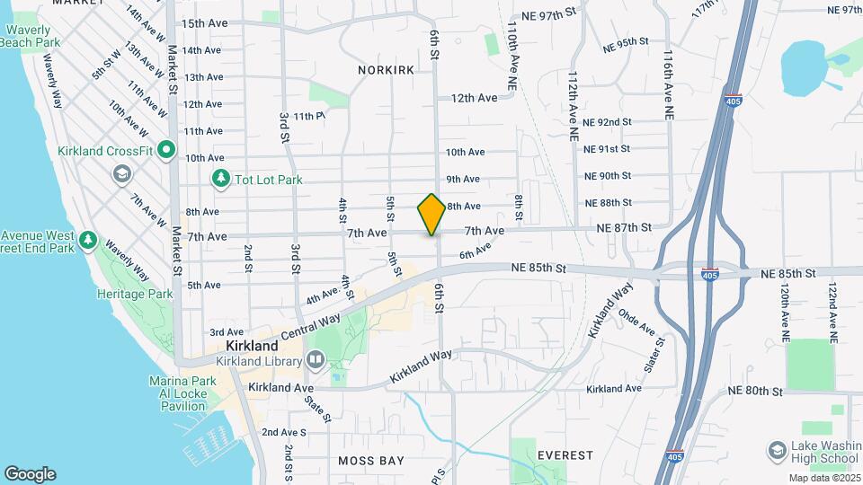 615 6th St Map and Location Details