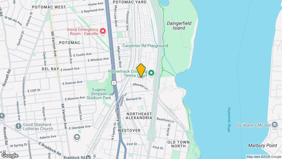 702 Norfolk Ln Map and Location Details