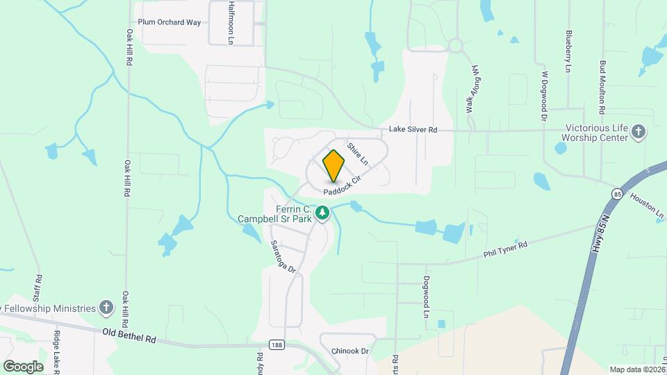 6024 Appaloosa Way Map and Location Details