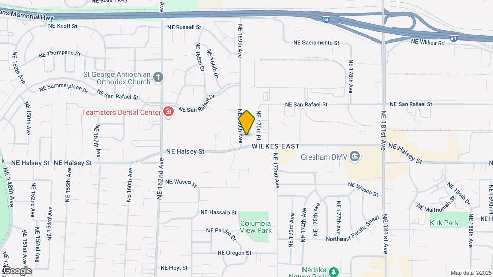 1660-1690 NE 169th Ave Map and Location Details