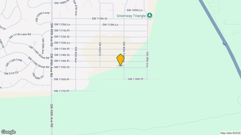 4129 SW 115th St Map and Location Details