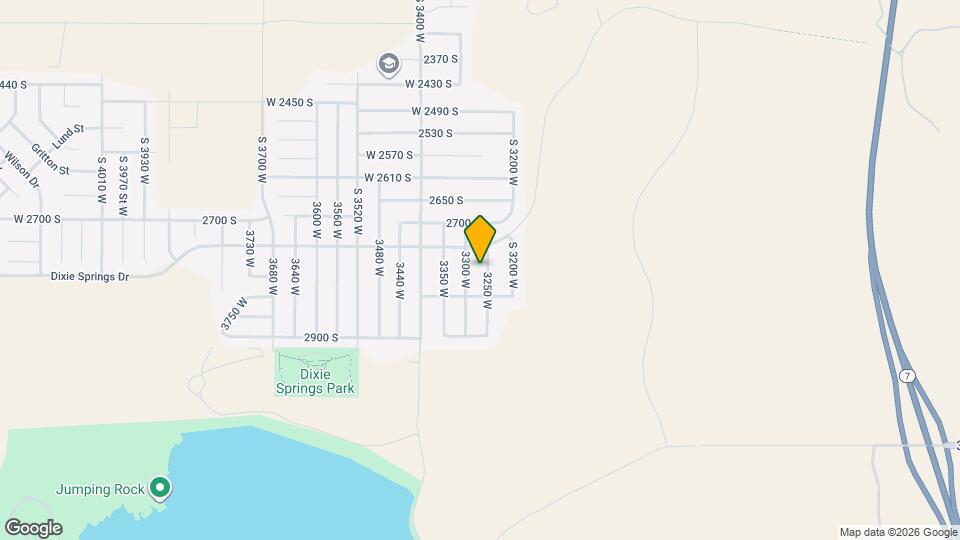 2792 S 3250 W Map and Location Details