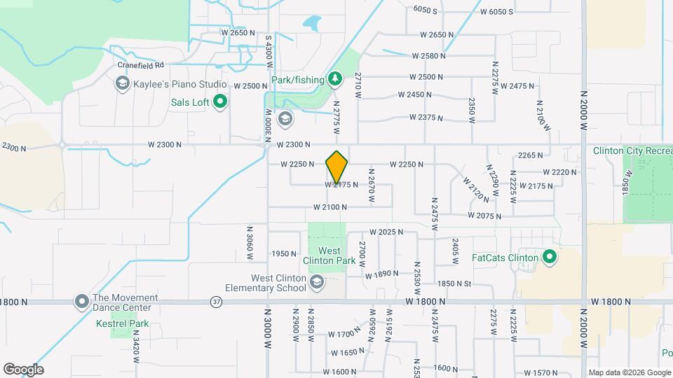 2777 W 2175 N Map and Location Details