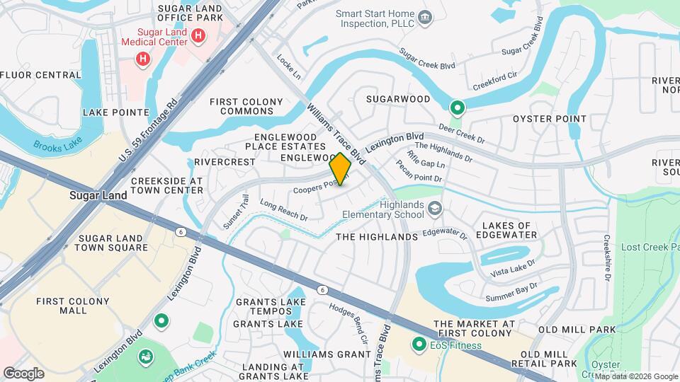 2627 The Highlands Dr Map and Location Details