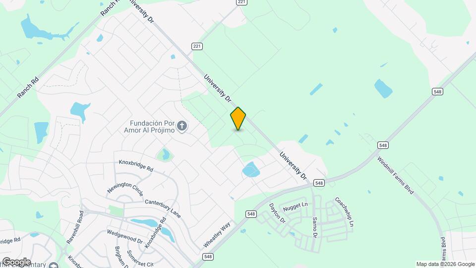 2103 Sugar Maple Ln Map and Location Details