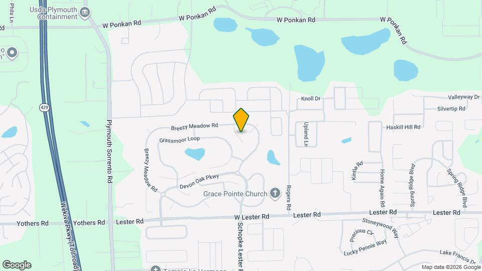 2387 Yellow Grass Ct Mapa y Detalles de la Ubicación