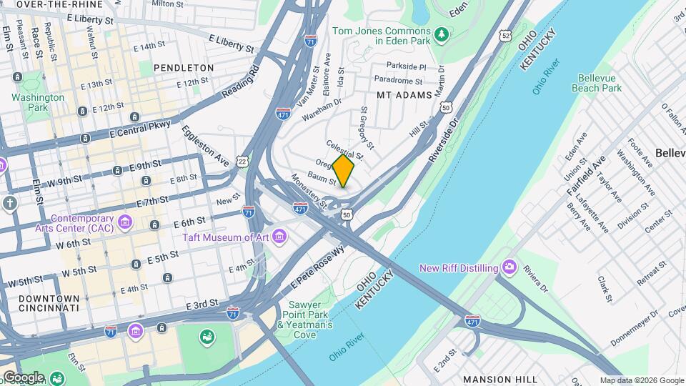 319 Baum St, Unit Street level Mapa y Detalles de la Ubicación