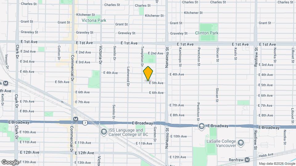 2236 E 5th Ave, Unit 2 Map and Location Details