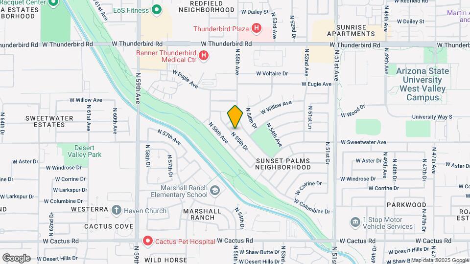 13227 N 55th Dr Map and Location Details