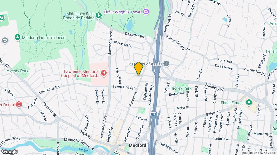 194 Forest St, Unit 2 Map and Location Details