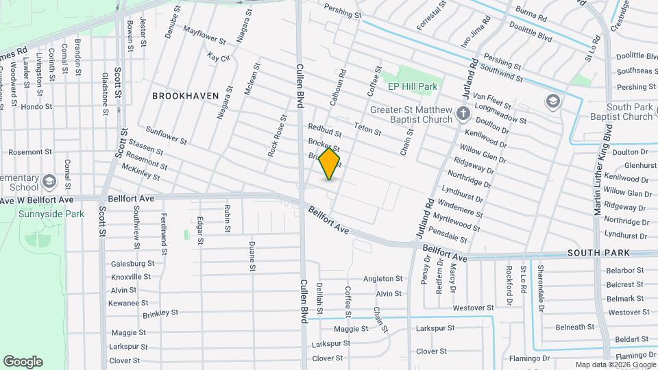 4835 Sunflower St Map and Location Details