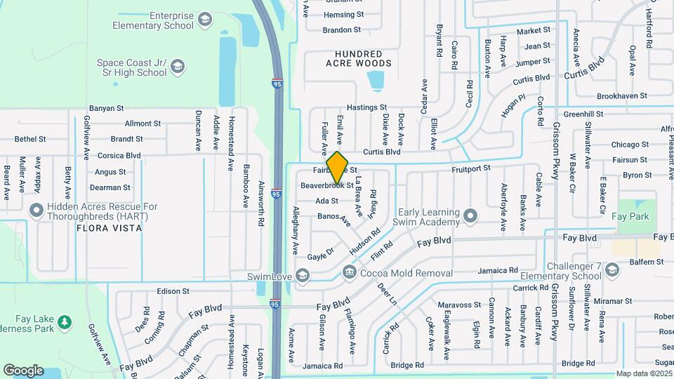5649 Beaverbrook St Map and Location Details