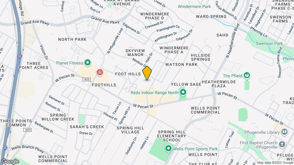 15918 Windermere Dr Map and Location Details