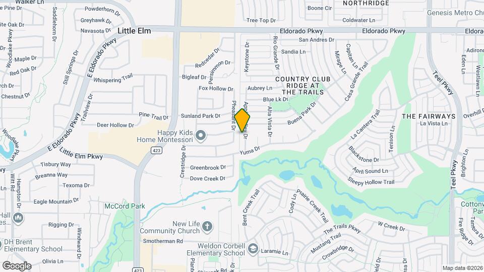 11091 Apple Valley Dr Map and Location Details