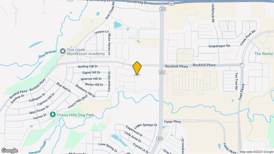 15812 Renner Ln Map and Location Details