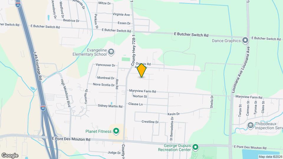 100 Foggy Ln Map and Location Details